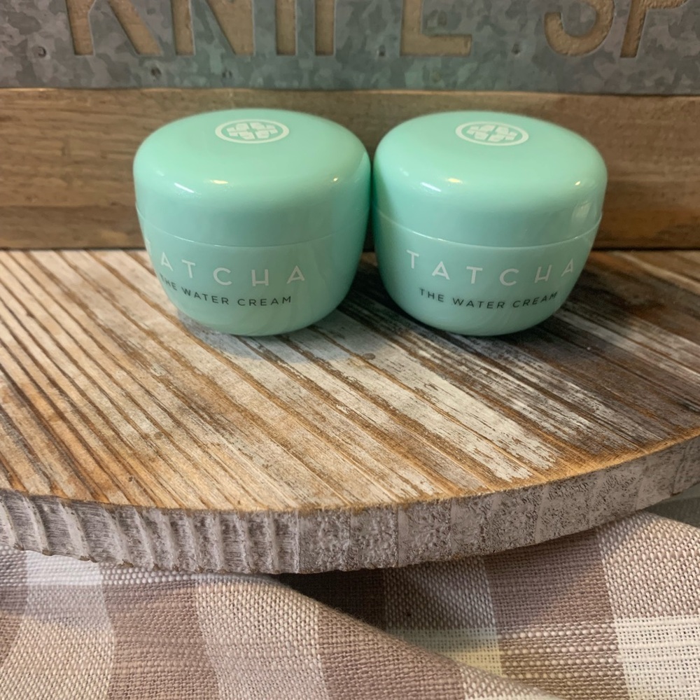 Tatcha Mint Green Water Cream Set